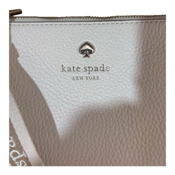 Kate Spade New York Pebbled Leather Crossbody – Warm White (NWT) - Picture 3 of 7